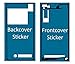 MMOBIEL Front and Back Waterproof Adhesive Sticker Compatible with Sony Xperia Z2 for LCD Screen and Back Cover