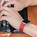 BMBEAR For apple watch band 42mm 38mm Soft Silicone Replacement iWatch strap for Apple Watch Series 3 Series 2 Series 1 Red