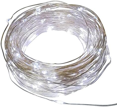 cjsolar Solar String Lights (75.4ft, Waterproof) Bendable Copper Wire High Efficiency 200 LED Durable Fairy Outdoor String Lights for Garden Patio Wedding (200 White)