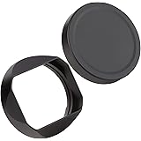 Haoge Lens Hood Metal Square Bayonet for Sigma 35mm F2 50mm/f2 DG DN | Contemporary Mirrorless Lens Sony E-Mount or Leica L M