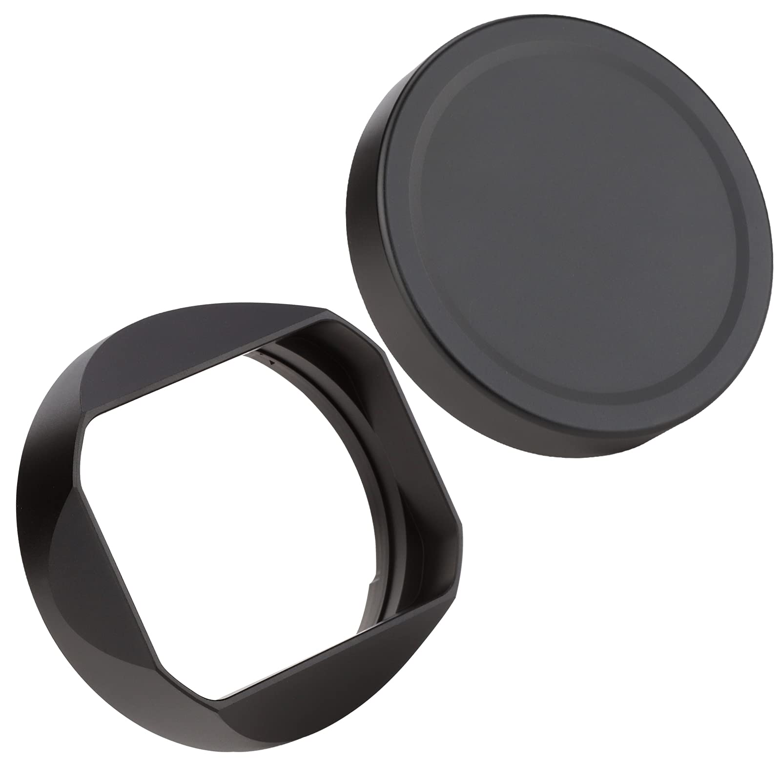 Haoge Lens Hood Metal Square Bayonet for SIGMA 35mm F2 DG DN Contemporary Mirrorless lens 35mm/f2 of Sony E-Mount and Leica L Mount