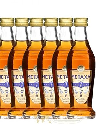 Metaxa 7-Sterne Mini Edition 6er Pack (6 x 5 cl)