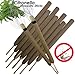 W4W Citronella Mosquito Repellent Sticks Extra-Thick - Outdoor Use Reaches Up to 10-12 feet - Each Stick Burns for 3-5 Hours (2 Pack Contains 10 Repellents)