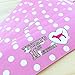 20 VS Pink Polka Dot Bottle Labels