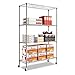 Alera Complete Wire Shelving Unit w/Caster, 48