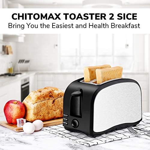 5 Self+Adjusting+Toasting+Toasters+Removable+Stainless