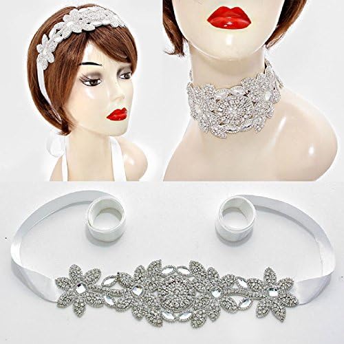 Women's 3-Ways : Headband, Choker and Belt Accessory.