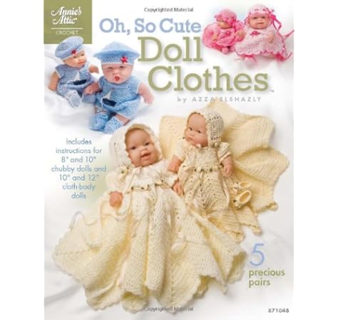 crochet doll clothes patterns 12 inch