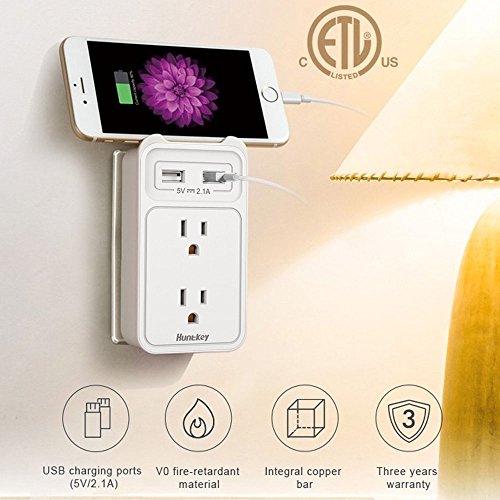 1 Huntkey+2+Outlet+Cradle+Charging+SMD407