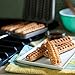 Nordic Ware 1975 Waffle Dippers Pan, Black