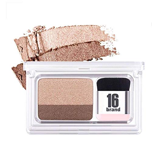 Eyeshadow Palette Kobwa Dual Color Gradient Eyeshadow Makeup Palette Eye Shadow Shade Cosmetic