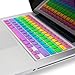 Kuzy - Rainbow Keyboard Cover Silicone Skin for MacBook Pro 13