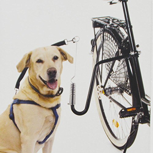 DRULINE Führhalter Abstandhalter Expander Fahrradhalter Fahrradleine Hund Biker Set