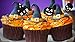 Youngever 200 Halloween Party Decorations - Halloween Party Supplies - 160 Halloween Cupcake Toppers Halloween Picks - 40 Halloween Napkins