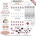 Quinceanera Decorations Sweet 15 Birthday Girl -104 Pk Decoracion De 15 Anos Rose Gold Pink Party Supplies Sash Photo Booth Props Candle Cake Toppers Balloon Banner Happy Fifteen Year Old Gift Ideas