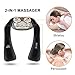 Snailax Cordless Neck Shoulder Back Massager with Heat, Shiatsu Massage Pillow with Adjustable Speeds, Rechargeable Portable Full Body Massager for Car Office Home Use