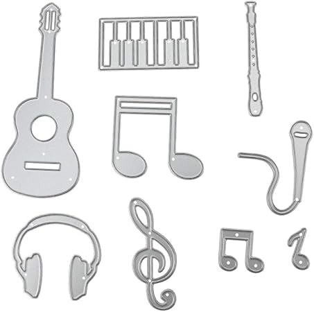 Amazon Com Transport Accessories 9pcs Set Scrapbooking Guitar