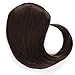 OneDor® Side Swept Clip in Clip on Hair Bang Hair Extension Hair Piece (6#-Medium Chestnut Brown)