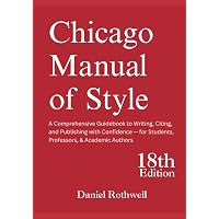 Amazon.com: The Chicago Manual of Style: 9780321115836: University