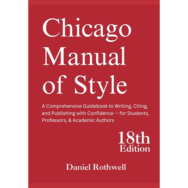 Amazon.com: The Chicago Manual of Style: 9780321115836: University