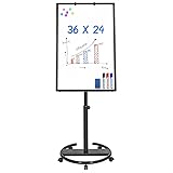 Mobile Whiteboard – 36 x 24 inches Portable
