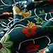 SUSYBAO Flower Duvet Cover King 100% Cotton Plant Floral Duvet Cover Set 3 Pieces 1 Colorful Sunflowers Patterned Duvet Cover with Zipper Ties 2 Pillowcases Luxury Soft Leaf Sunflower Bedding Set