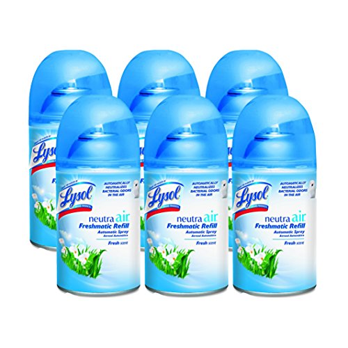 Lysol Neutra Air Freshmatic 6 Refills Automatic Spray, Fresh Scent