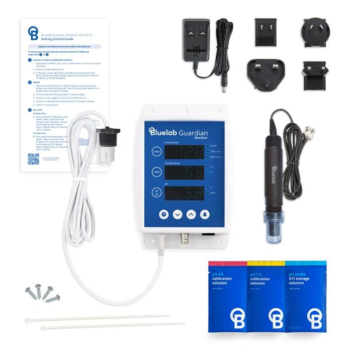 Bluelab Guardian Monitor Inline WiFi For Realtime PH, Temperature