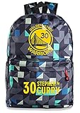 Golden State Warriors Team Schoolbag Pupils Shoulders Bag Basketball Backpack Sports