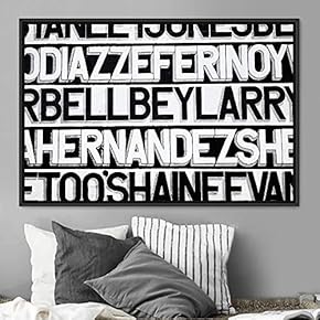signwin Framed Canvas Wall Art Pressed Quotes 3D...