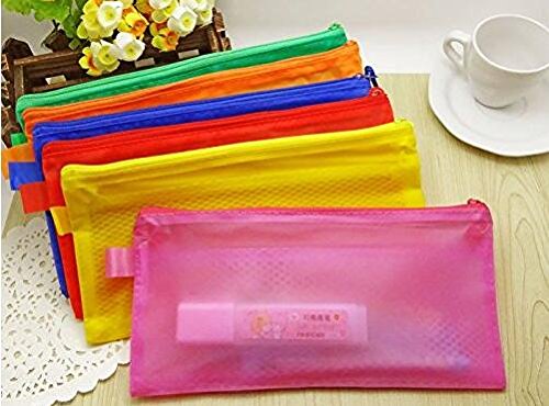 JM-capricorns 36pcs 9 x 4-1/2 inches Big Capacity Waterproof Plastic Double Layer Zipper File Bags I - //medicalbooks.filipinodoctors.org