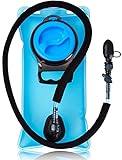 Camden Gear 2L Hydration Bladder, Water Reservoir for Hydration Pack, 2 Liter Backpack with Insulated Mouth Tube Valve Water Bag