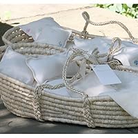 Organic Doll Bed - Moses Basket