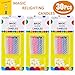 Wanj 30 Pcs Magic Relighting Birthday Candles, Novelty Trick Candles for Birthday Party, Fool's Day, Christmas Celebration