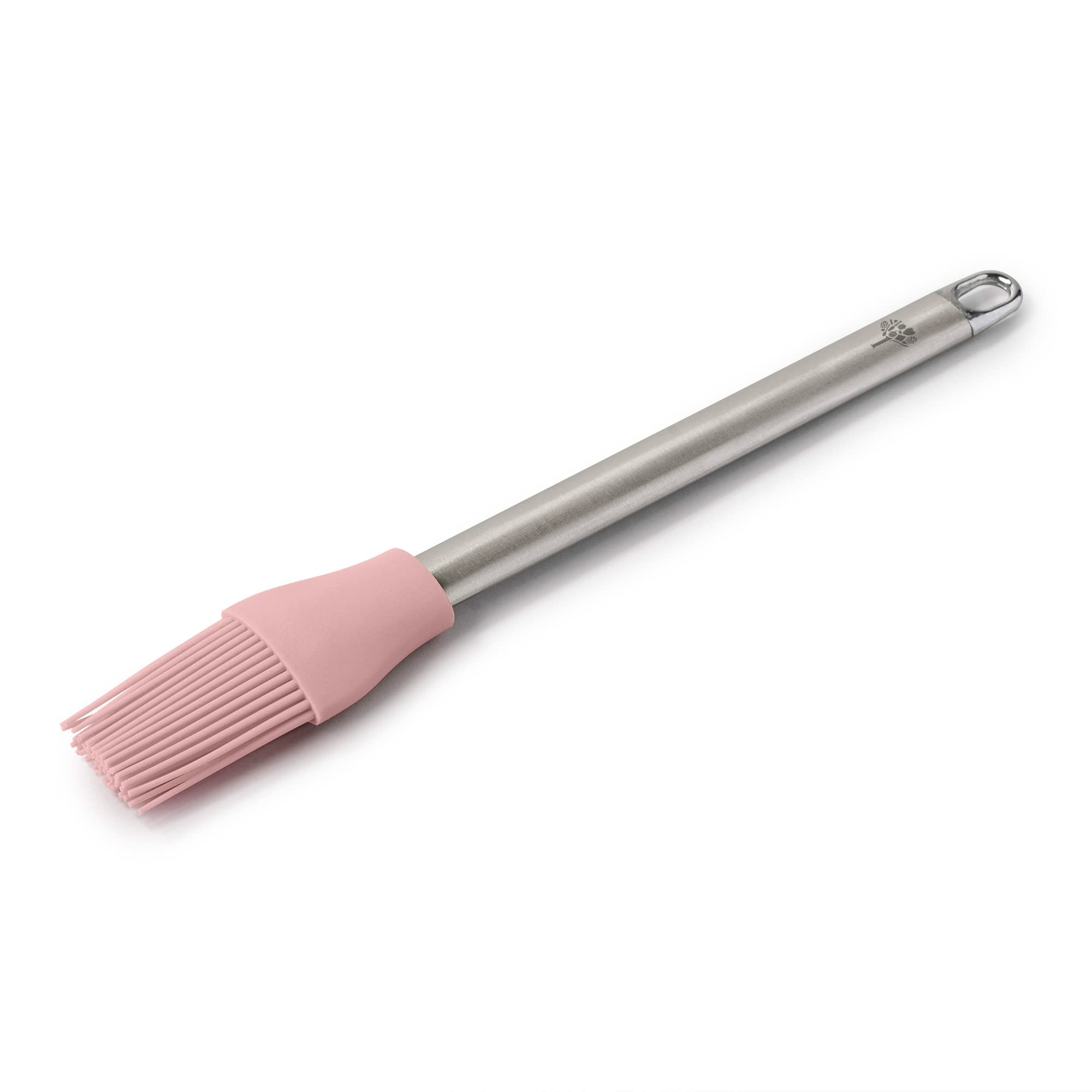 Zeal Pastry Basting Brush with Stainless Steel Handle, Silicone, Rose Pink