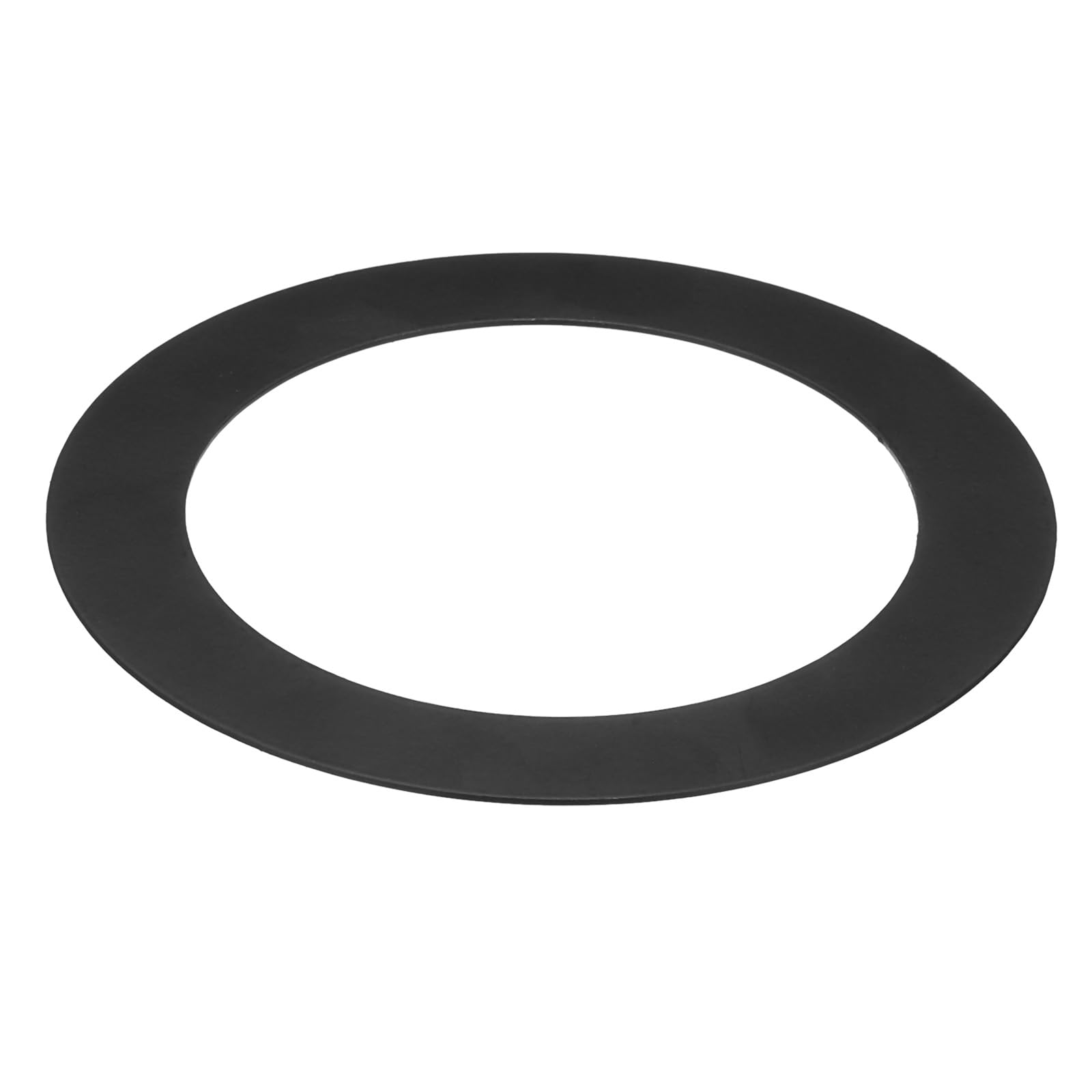 PATIKIL 6.3" ID 8.58" OD Light Trim Ring, Black Goof Ring Matte Circular Light Cover Lighting Fixture for Ceiling Wall Recessed Can Downlights — image 1