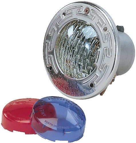 Pentair 78107700 SpaBrite Incandescent Light with Stainless Steel Face Ring and 150-Feet Cord, 12-Volt, 100-Watt