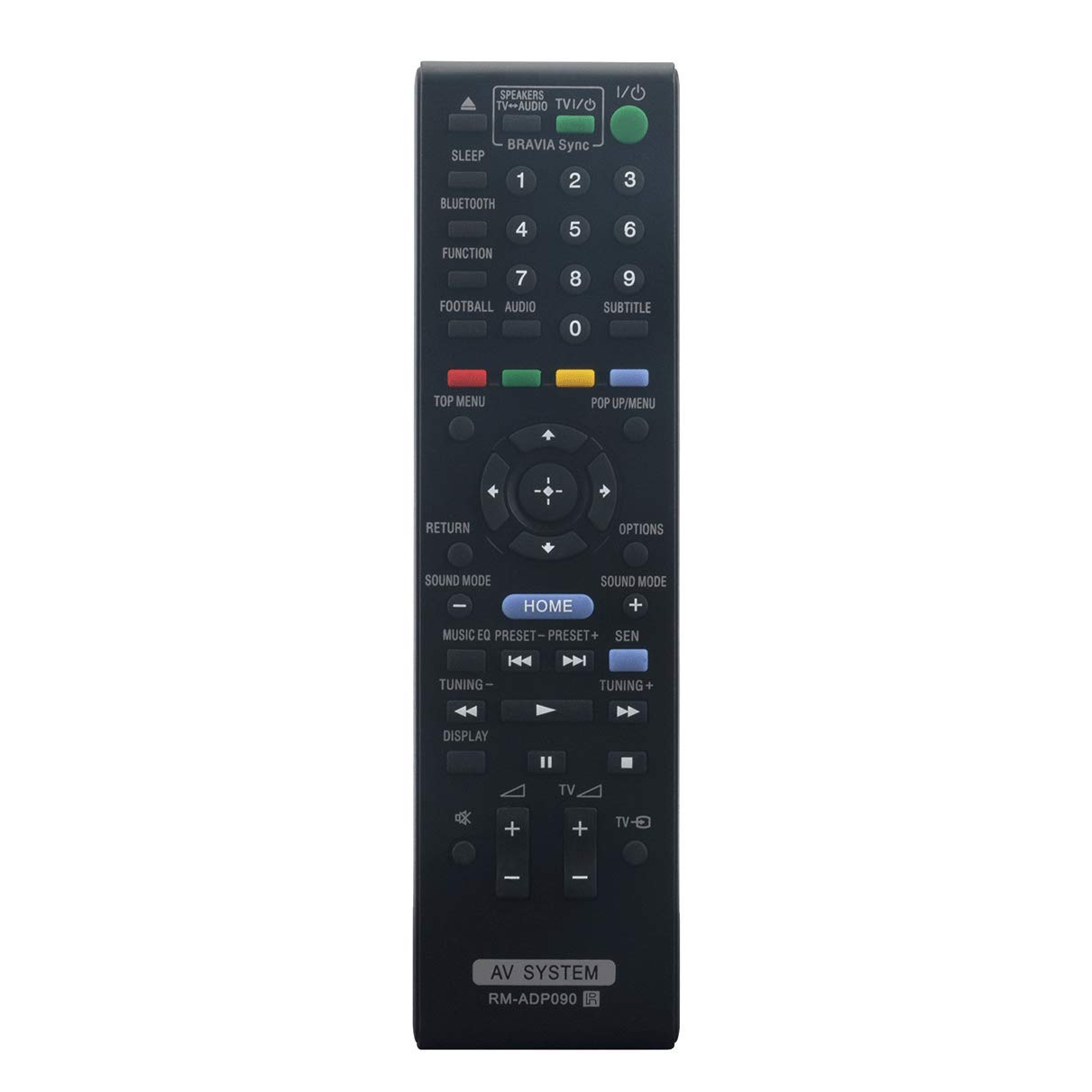 VINABTY RM-ADP090 RMADP090 149194011 Replacement Remote Control for Sony Blu-Ray Home Cinema System BDV-E2100 HBD-E2100 BDV-E3100 HBD-E3100
