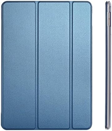 iPad Mini 4 Case Cover, Dyasge Smart Case Cover with Magnetic Auto Wake & Sleep Feature and Tri-fold Stand for iPad Mini 4 Tablet(Not for mini 1,2,3),Navy Blue