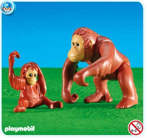 PLAYMOBIL 6200 - Orangutan with Baby