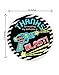 Laser Tag Party Favor Stickers - 40 Favor Bag Stickers - Laser Tag Thank You Tag - Laser Tag Party Supplies - Laser Tag Party Decorations