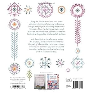 Modern Folk Embroidery: 30 Contemporary Projects for Folk Art Inspired Designs