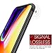 Humixx Aluminum TPU Hybrid Shockproof Bumper Case for iPhone Xs/iPhone X [Extre Series]-Jet Black