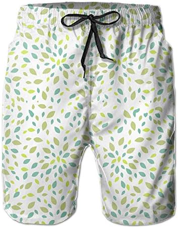 Leaf Board Short Moistur Beach Shorts With Pockets For Unisex SizaColour SizeKey