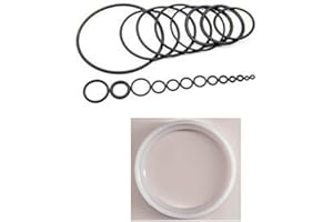 HAKATOP O-Ring Kit for Senco Finish Nailer SFN2, SFN2-B, SFNII (Black, 1 Count)