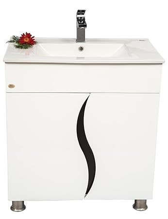 Dazzle Modular Bwr Plywood Vanity Washbasin Cabinet Wallnut Wenge Amazon In Home Kitchen
