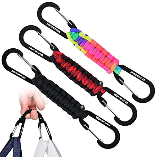 WEREWOLVES Paracord Keychain Carabiner