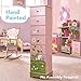 Fantasy Fields - Magic Garden Thematic 7 Drawer Wooden Cabinet for Kids Storage | Imagination Inspiring Hand Crafted & Painted Details Non-Toxic, Lead Free Water-based Paint
