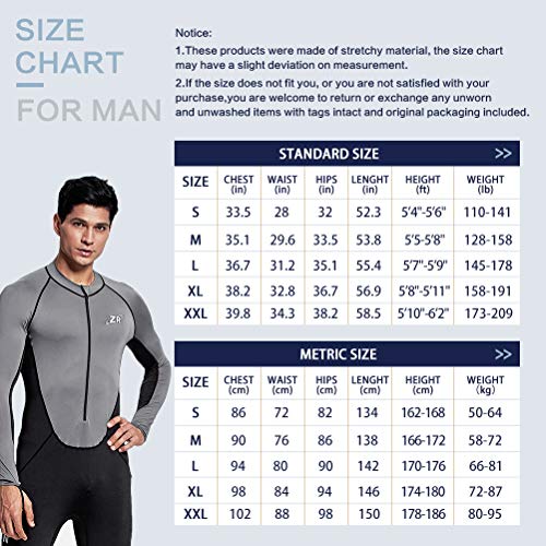 Full Body Rash Guard Suit - UV Protection Dive Skin For Swimming, Surfing & Water Sports