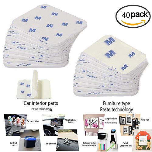 Strong Adhesive Foam Tape Double Sided Sticky Pads Strong Pad Mounting Adhesive Cabinet Locks Child Safety Double Sided Foam Tape Strong Pad Mounting Adhesive - Strong Adhesion Square 40pcs - Thumbnail 7